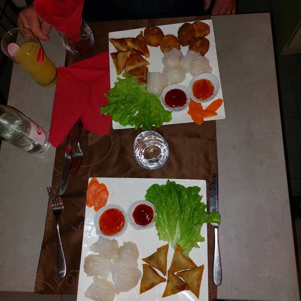 Raviolis Crevettes Et Samoussa